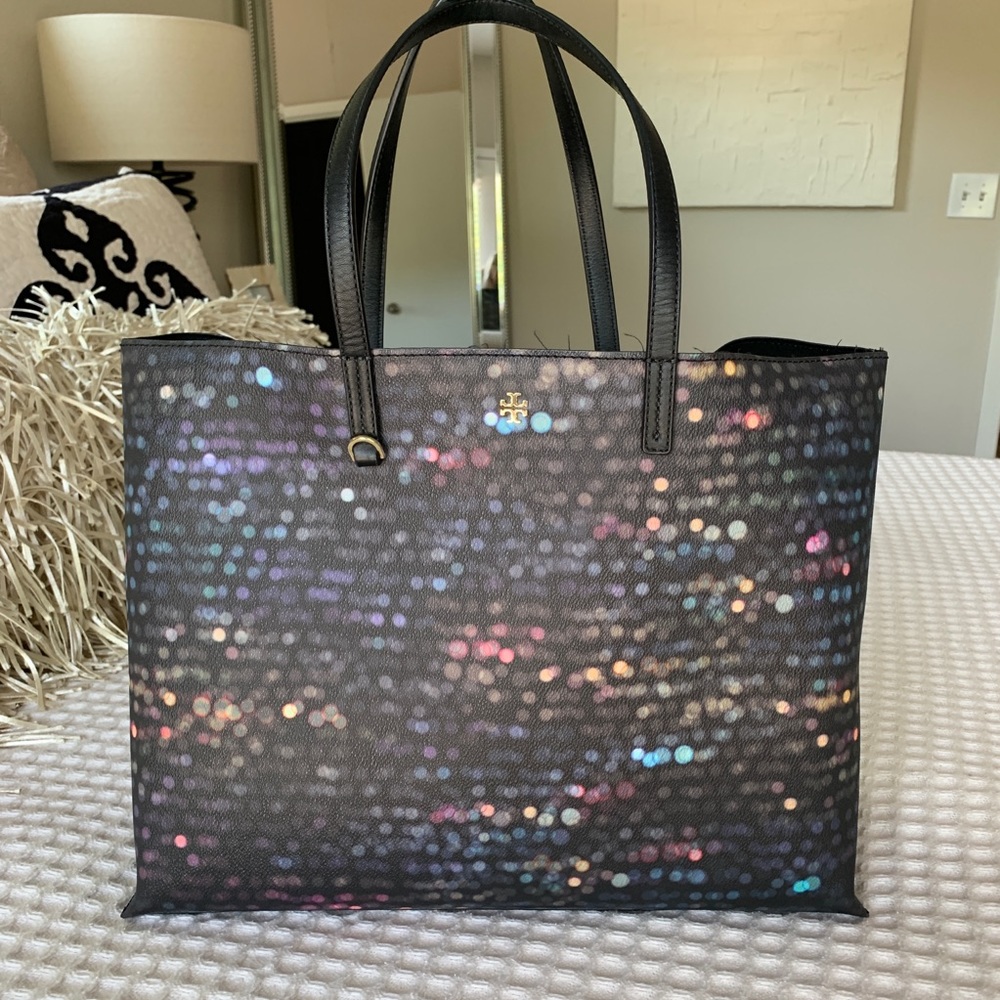 Tory Burch Kerrington tote city lights